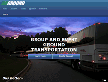 Tablet Screenshot of goground.com